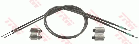 Seilzug, Feststellbremse hinten links hinten rechts TRW GCH552