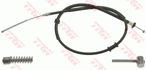 Seilzug, Feststellbremse hinten links TRW GCH642