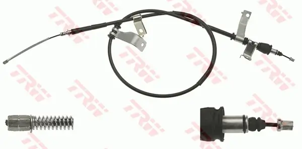 Seilzug, Feststellbremse hinten links TRW GCH648