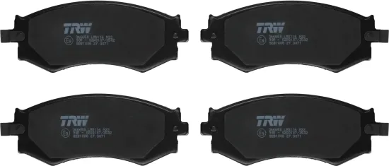 Bremsbelagsatz, Scheibenbremse Vorderachse TRW GDB1008 Bild Bremsbelagsatz, Scheibenbremse Vorderachse TRW GDB1008