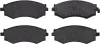 Bremsbelagsatz, Scheibenbremse Vorderachse TRW GDB1008 Bild Bremsbelagsatz, Scheibenbremse Vorderachse TRW GDB1008