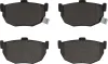 Bremsbelagsatz, Scheibenbremse Hinterachse TRW GDB1010 Bild Bremsbelagsatz, Scheibenbremse Hinterachse TRW GDB1010