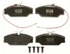 Bremsbelagsatz, Scheibenbremse Vorderachse TRW GDB1030 Bild Bremsbelagsatz, Scheibenbremse Vorderachse TRW GDB1030