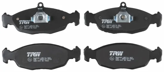 Bremsbelagsatz, Scheibenbremse Vorderachse TRW GDB1040 Bild Bremsbelagsatz, Scheibenbremse Vorderachse TRW GDB1040