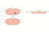 Bremsbelagsatz, Scheibenbremse Vorderachse TRW GDB1040 Bild Bremsbelagsatz, Scheibenbremse Vorderachse TRW GDB1040