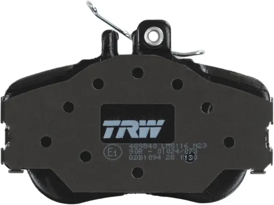 Bremsbelagsatz, Scheibenbremse Vorderachse TRW GDB1094 Bild Bremsbelagsatz, Scheibenbremse Vorderachse TRW GDB1094