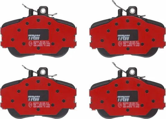 Bremsbelagsatz, Scheibenbremse Vorderachse TRW GDB1094DTE Bild Bremsbelagsatz, Scheibenbremse Vorderachse TRW GDB1094DTE