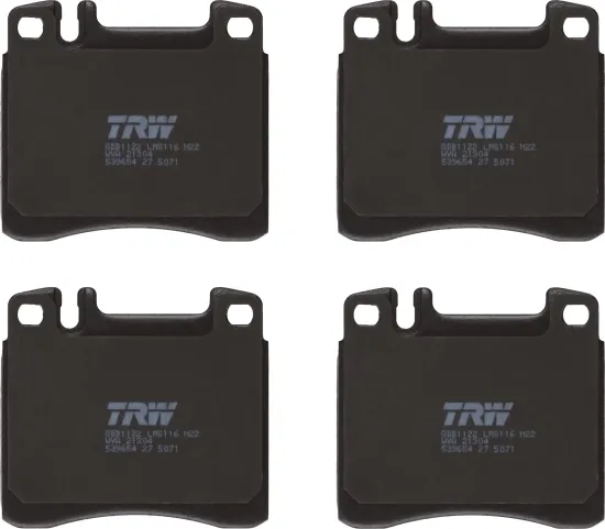 Bremsbelagsatz, Scheibenbremse Vorderachse TRW GDB1122 Bild Bremsbelagsatz, Scheibenbremse Vorderachse TRW GDB1122