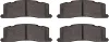 Bremsbelagsatz, Scheibenbremse Hinterachse TRW GDB1138 Bild Bremsbelagsatz, Scheibenbremse Hinterachse TRW GDB1138