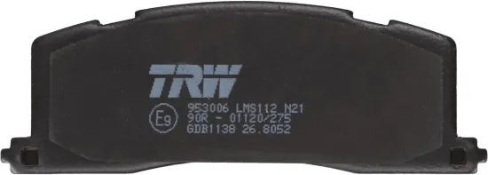 Bremsbelagsatz, Scheibenbremse Hinterachse TRW GDB1138 Bild Bremsbelagsatz, Scheibenbremse Hinterachse TRW GDB1138