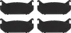 Bremsbelagsatz, Scheibenbremse Hinterachse TRW GDB1140 Bild Bremsbelagsatz, Scheibenbremse Hinterachse TRW GDB1140