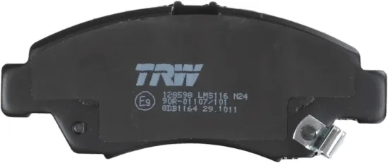 Bremsbelagsatz, Scheibenbremse Vorderachse TRW GDB1164 Bild Bremsbelagsatz, Scheibenbremse Vorderachse TRW GDB1164