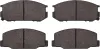 Bremsbelagsatz, Scheibenbremse Vorderachse TRW GDB1190 Bild Bremsbelagsatz, Scheibenbremse Vorderachse TRW GDB1190
