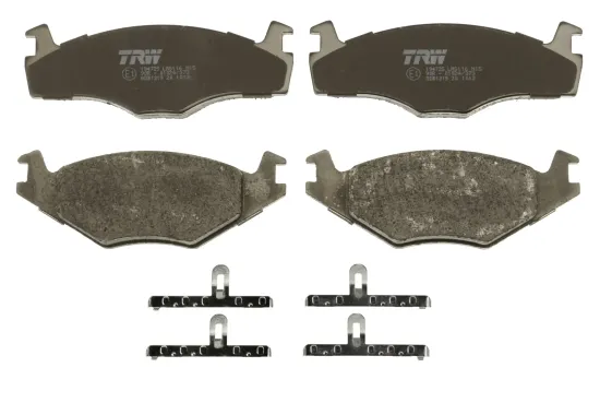 Bremsbelagsatz, Scheibenbremse Vorderachse TRW GDB1219 Bild Bremsbelagsatz, Scheibenbremse Vorderachse TRW GDB1219