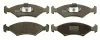 Bremsbelagsatz, Scheibenbremse Vorderachse TRW GDB1222 Bild Bremsbelagsatz, Scheibenbremse Vorderachse TRW GDB1222