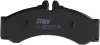 Bremsbelagsatz, Scheibenbremse TRW GDB1288 Bild Bremsbelagsatz, Scheibenbremse TRW GDB1288