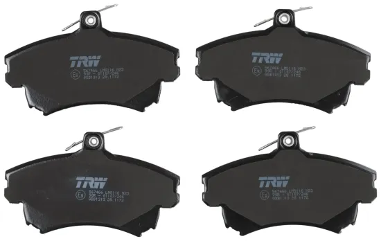 Bremsbelagsatz, Scheibenbremse Vorderachse TRW GDB1313 Bild Bremsbelagsatz, Scheibenbremse Vorderachse TRW GDB1313