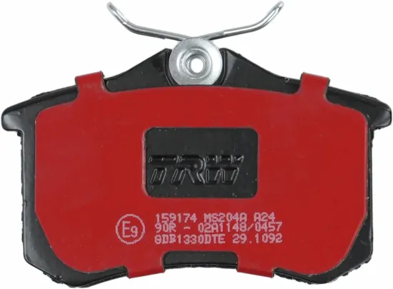 Bremsbelagsatz, Scheibenbremse TRW GDB1330DTE Bild Bremsbelagsatz, Scheibenbremse TRW GDB1330DTE