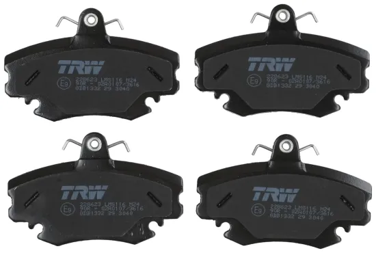 Bremsbelagsatz, Scheibenbremse TRW GDB1332 Bild Bremsbelagsatz, Scheibenbremse TRW GDB1332