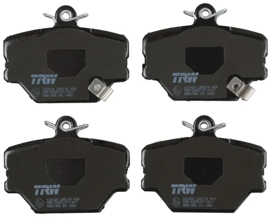 Bremsbelagsatz, Scheibenbremse Vorderachse TRW GDB1365 Bild Bremsbelagsatz, Scheibenbremse Vorderachse TRW GDB1365