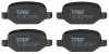 Bremsbelagsatz, Scheibenbremse Hinterachse TRW GDB1396 Bild Bremsbelagsatz, Scheibenbremse Hinterachse TRW GDB1396