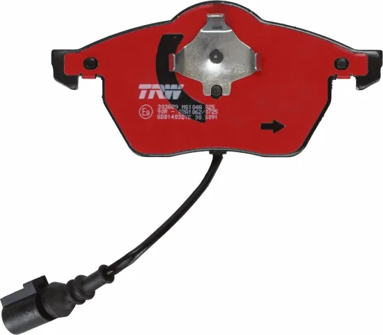 Bremsbelagsatz, Scheibenbremse TRW GDB1403DTE Bild Bremsbelagsatz, Scheibenbremse TRW GDB1403DTE