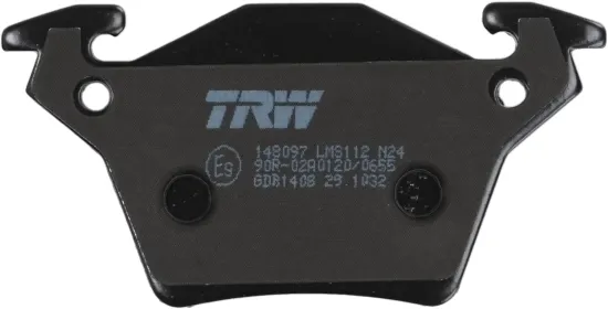 Bremsbelagsatz, Scheibenbremse Hinterachse TRW GDB1408 Bild Bremsbelagsatz, Scheibenbremse Hinterachse TRW GDB1408