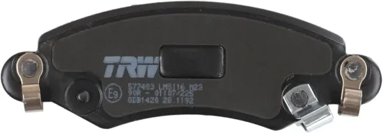 Bremsbelagsatz, Scheibenbremse Vorderachse TRW GDB1420 Bild Bremsbelagsatz, Scheibenbremse Vorderachse TRW GDB1420