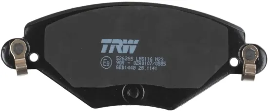Bremsbelagsatz, Scheibenbremse Vorderachse TRW GDB1448 Bild Bremsbelagsatz, Scheibenbremse Vorderachse TRW GDB1448