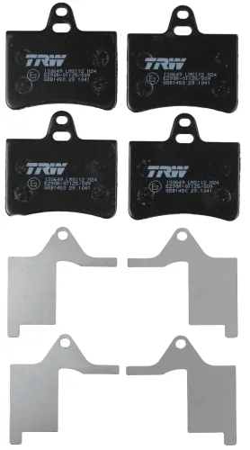 Bremsbelagsatz, Scheibenbremse Hinterachse TRW GDB1450 Bild Bremsbelagsatz, Scheibenbremse Hinterachse TRW GDB1450