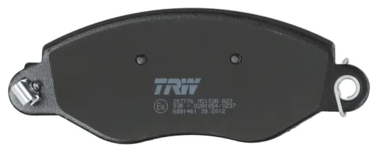 Bremsbelagsatz, Scheibenbremse Vorderachse TRW GDB1461 Bild Bremsbelagsatz, Scheibenbremse Vorderachse TRW GDB1461