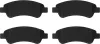 Bremsbelagsatz, Scheibenbremse TRW GDB1463DTE Bild Bremsbelagsatz, Scheibenbremse TRW GDB1463DTE