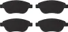 Bremsbelagsatz, Scheibenbremse TRW GDB1464DTE Bild Bremsbelagsatz, Scheibenbremse TRW GDB1464DTE