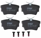 Bremsbelagsatz, Scheibenbremse Hinterachse TRW GDB1479