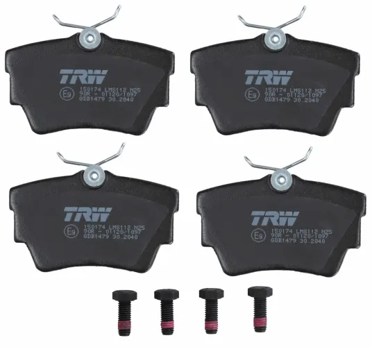 Bremsbelagsatz, Scheibenbremse Hinterachse TRW GDB1479 Bild Bremsbelagsatz, Scheibenbremse Hinterachse TRW GDB1479