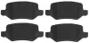 Bremsbelagsatz, Scheibenbremse Hinterachse TRW GDB1481 Bild Bremsbelagsatz, Scheibenbremse Hinterachse TRW GDB1481