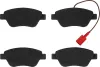 Bremsbelagsatz, Scheibenbremse Vorderachse TRW GDB1482DTE Bild Bremsbelagsatz, Scheibenbremse Vorderachse TRW GDB1482DTE