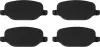 Bremsbelagsatz, Scheibenbremse Hinterachse TRW GDB1490 Bild Bremsbelagsatz, Scheibenbremse Hinterachse TRW GDB1490