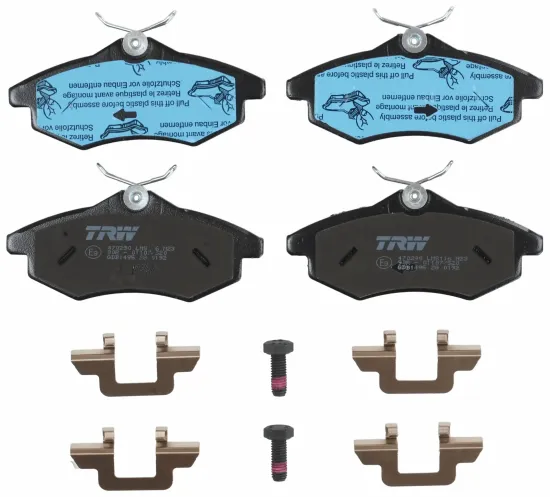Bremsbelagsatz, Scheibenbremse Vorderachse TRW GDB1495 Bild Bremsbelagsatz, Scheibenbremse Vorderachse TRW GDB1495