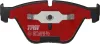 Bremsbelagsatz, Scheibenbremse Vorderachse TRW GDB1498DTE Bild Bremsbelagsatz, Scheibenbremse Vorderachse TRW GDB1498DTE