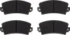 Bremsbelagsatz, Scheibenbremse Hinterachse TRW GDB149 Bild Bremsbelagsatz, Scheibenbremse Hinterachse TRW GDB149