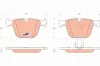 Bremsbelagsatz, Scheibenbremse Hinterachse TRW GDB1502 Bild Bremsbelagsatz, Scheibenbremse Hinterachse TRW GDB1502