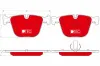 Bremsbelagsatz, Scheibenbremse Hinterachse TRW GDB1502DTE