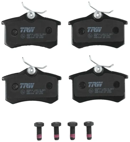 Bremsbelagsatz, Scheibenbremse TRW GDB1504 Bild Bremsbelagsatz, Scheibenbremse TRW GDB1504