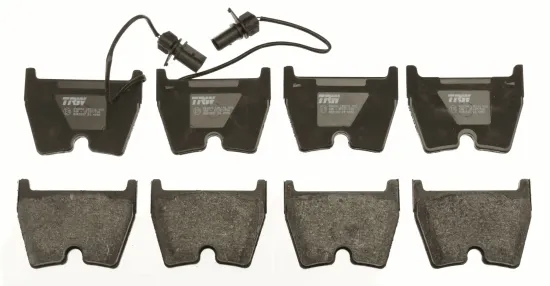 Bremsbelagsatz, Scheibenbremse Vorderachse TRW GDB1507 Bild Bremsbelagsatz, Scheibenbremse Vorderachse TRW GDB1507