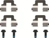 Bremsbelagsatz, Scheibenbremse Hinterachse TRW GDB1515DTE Bild Bremsbelagsatz, Scheibenbremse Hinterachse TRW GDB1515DTE