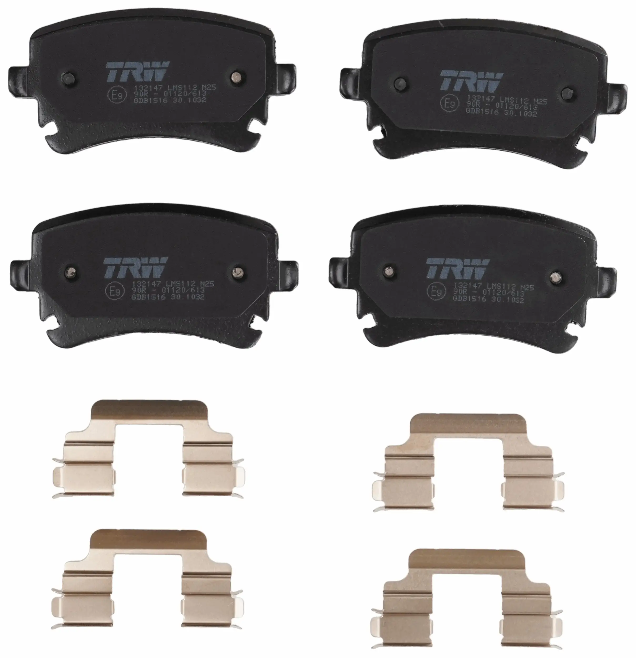 Bremsbelagsatz, Scheibenbremse TRW GDB1516