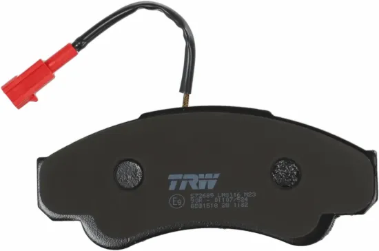 Bremsbelagsatz, Scheibenbremse Vorderachse TRW GDB1518 Bild Bremsbelagsatz, Scheibenbremse Vorderachse TRW GDB1518