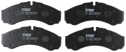 Bremsbelagsatz, Scheibenbremse Vorderachse TRW GDB1534