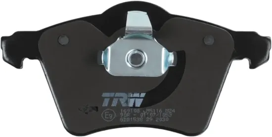 Bremsbelagsatz, Scheibenbremse Vorderachse TRW GDB1538 Bild Bremsbelagsatz, Scheibenbremse Vorderachse TRW GDB1538